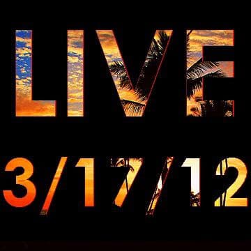 Live 3/17/12 cover art